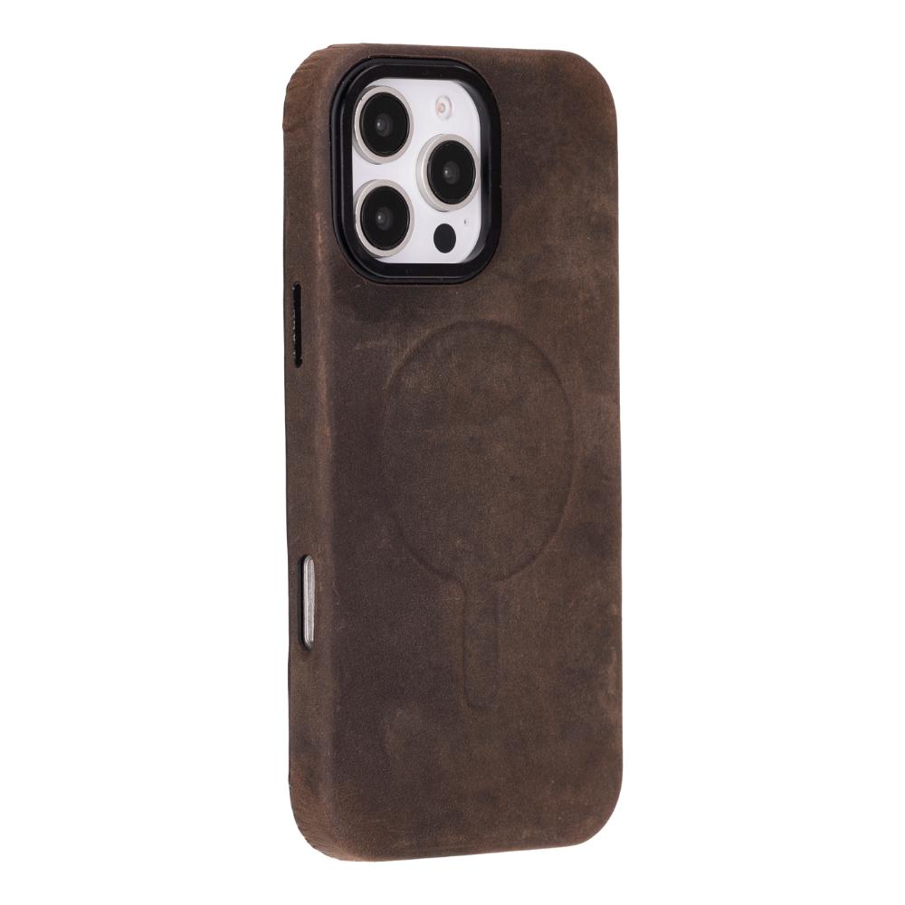 Leren hoesje voor iPhone 16 Pro