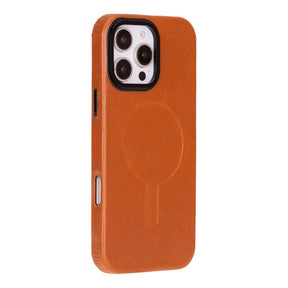 Leren hoesje voor iPhone 16 Pro Max